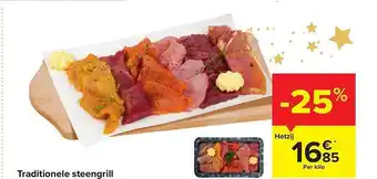 Traditionele steengrill