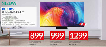 Selexion Philips UHD LED Android-tv aanbieding