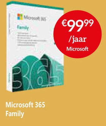 Selexion Microsoft 365 Family aanbieding