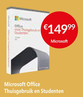 Selexion Microsoft Office Thuisgebruik en Studenten aanbieding