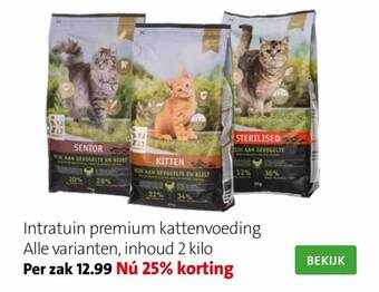 Intratuin Intratuin premium kattenvoeding aanbieding