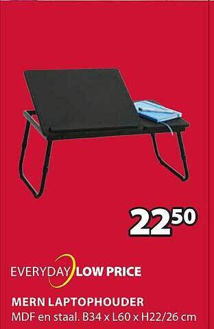 Jysk Mern laptophouder aanbieding