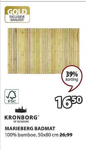 Jysk Marieberg badmat aanbieding