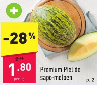 ALDI Premium Piel de sapo-meloen aanbieding