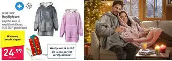 ALDI Active Touch Hoodiedeken aanbieding