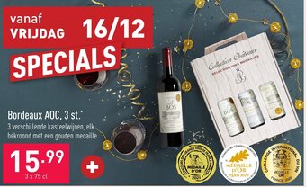 ALDI Bordeaux AOC, 3 st. aanbieding