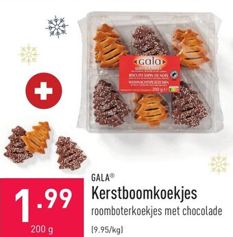 ALDI Gala Kerstboomkoekjes aanbieding