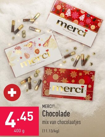 ALDI Merci Chocolade aanbieding