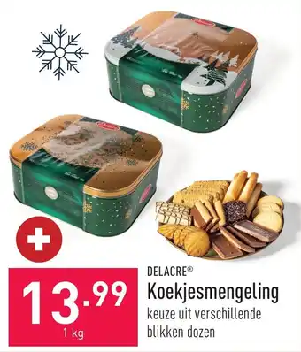 ALDI Delacre Koekjesmengeling aanbieding