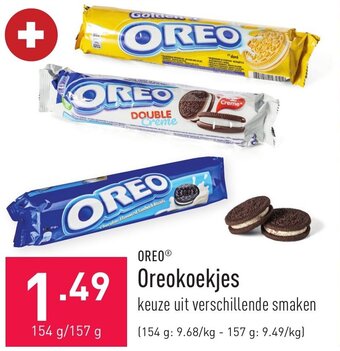 ALDI Oreo Oreokoekjes aanbieding