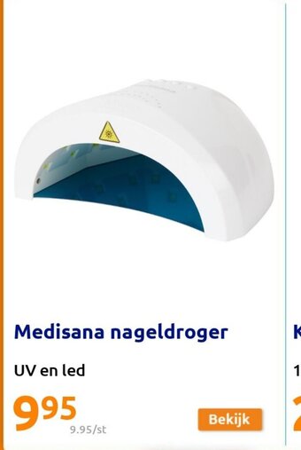 Action Medisana nageldroger aanbieding