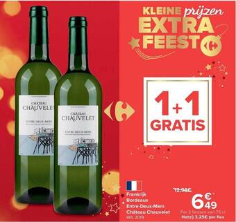 Hyper Carrefour Bordeaux entredeuxmers château chauvelet aanbieding