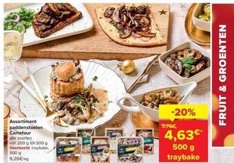 Hyper Carrefour Assortiment paddenstoelen aanbieding