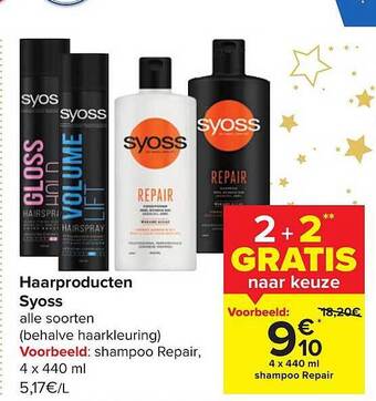 Haarproducten syoss