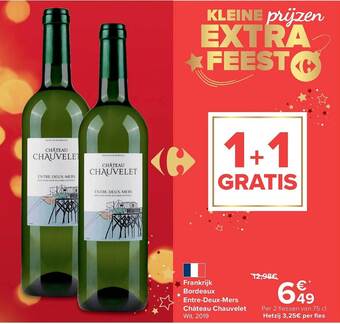 Carrefour Bordeaux entredeuxmers château chauvelet aanbieding