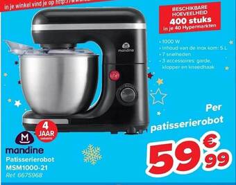 Mandine patisserierobot