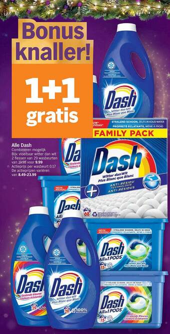 Albert Heijn Dash aanbieding