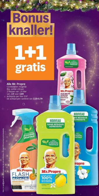 Albert Heijn Mr propre aanbieding