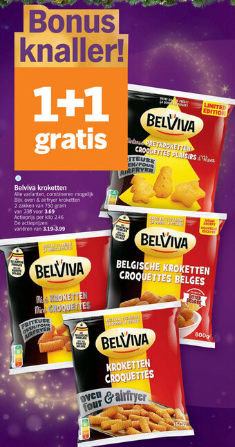 Albert Heijn Belviva kroketten aanbieding