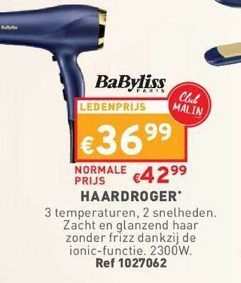 Trafic Haardroger aanbieding