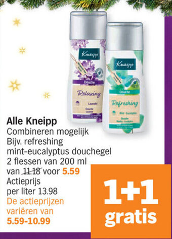 Albert Heijn Alle Kneipp aanbieding