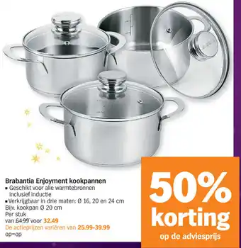 Brabantia Enjoyment kookpannen