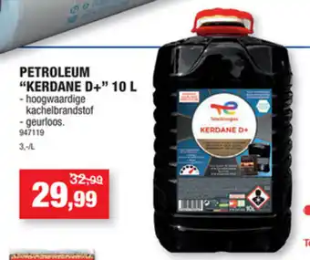 Hubo Petroleum Kerdane D+ 10L aanbieding