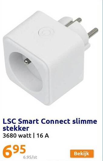 Action Lsc smart connect slimme stekker aanbieding
