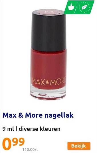 Action Max & more nagellak aanbieding