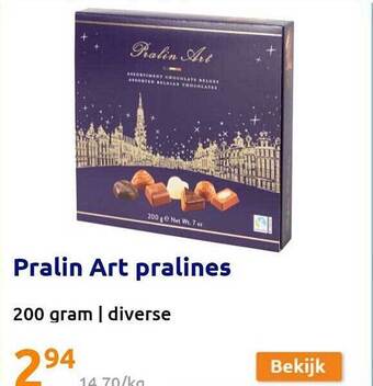 Action Pralin art pralines aanbieding