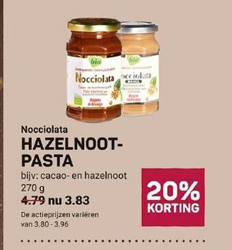 Nocciolata hazelnootpasta