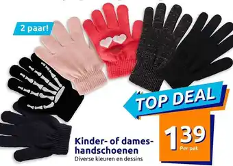 Action Kinder of dameshandschoenen aanbieding