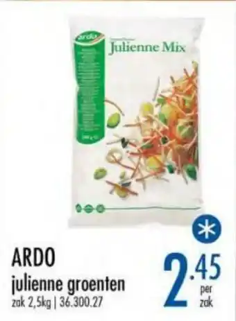 Ardo julienne groenten