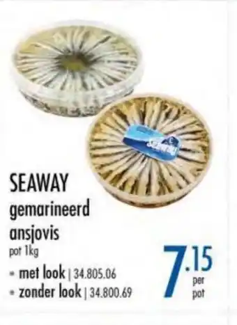 Seaway gemarineerd ansjovis