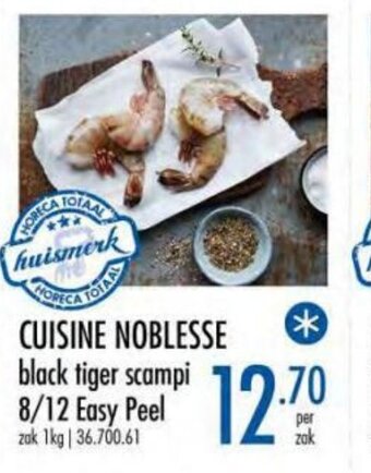 Horeca totaal Cuisine Noblesse aanbieding