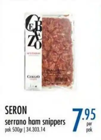 Seron serrano ham snippers
