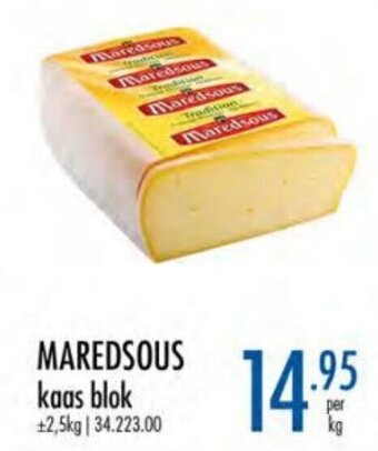 Maredsous kaas blok