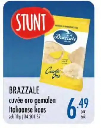 Brazzale cuvee oro gemalen Italiaanse kaas