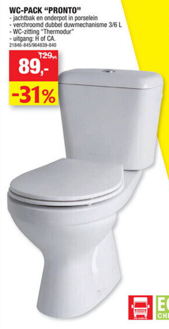 Hubo WC-Pack Pronto aanbieding
