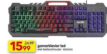 Yess Gamerklavier led aanbieding