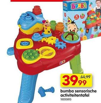 Bumba sensorische activiteitentafel
