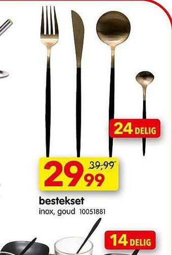 Yess Bestekset aanbieding