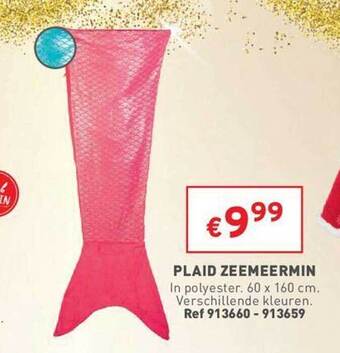 Trafic Plaid zeemeermin aanbieding