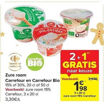 Hyper Carrefour Zure room carrefour en carrefor bio aanbieding