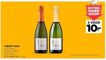 Jumbo I heart cava aanbieding