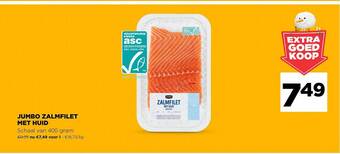 Jumbo Jumbo zalmfilet met huid aanbieding