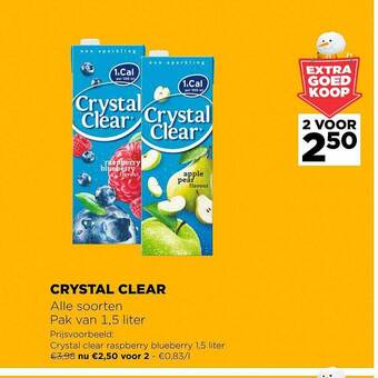 Jumbo Crystal clear aanbieding