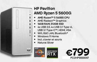 CompuDeals Hp pavilion amd ryzen 5 aanbieding