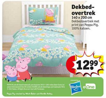 Kruidvat Dekbedovertrek aanbieding