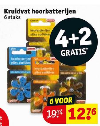 Kruidvat Kruidvat hoorbatterijen aanbieding